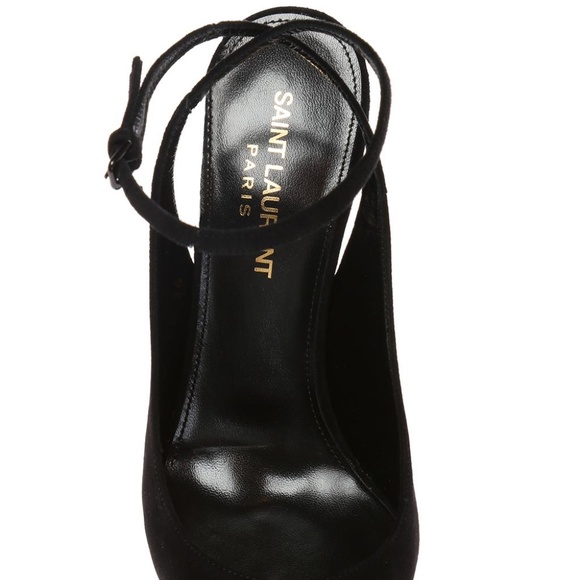 SAINT LAURENT 'OPYUM' PUMPS US 6 Black - Picture 6 of 12